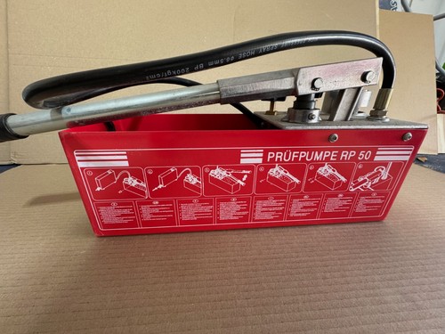 Prufpumpe rp50 pressure tester - prufpumpe,