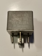Wehrle Relais 20401003, 24v, 5Pol gebr.