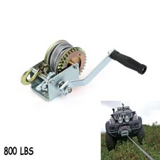 LASTHEBER WINDE HANDHAKEN WINDE 800 LBS STAHLSEIL