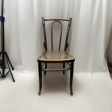 Bistrostuhl Kaffeehaus Prägesitz Art Deco Massivholz Antik