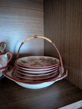 28 Teiliges Großes Japanisch/ Chinesisches TeeService Geisha Porzellan  Konvolut