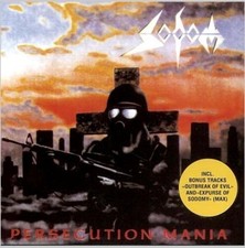 Sodom persecution mania - persecution, cd