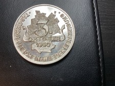 Bundesland Sachsen Medaillon