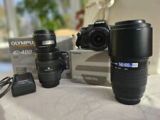 Olympus E-400 Body  + ED 14-42 mm + 4 extra Objektive