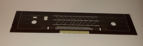 Skalenglas aus telefunken - skalenglas,