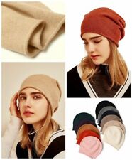 Prettystern Rollkante Damen lässig Kaschmir-Wolle Cashmere Beanie Strick-Mütze