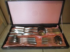 DDR Besteckkasten 24 Teile ABS