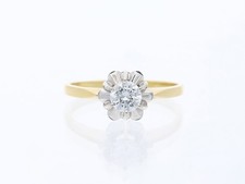Top Preis Verlobung Ring 0,50