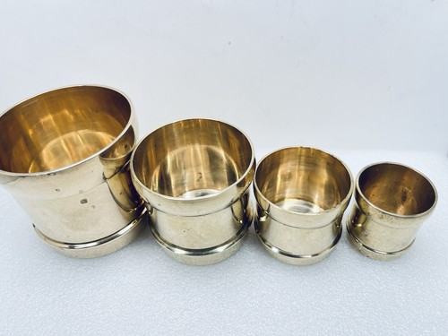 Antike messbecher aus - 4x,