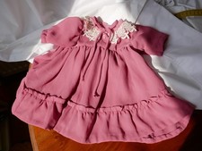 Puppenkleid 1970erJ  55-65 cm Puppenstube Puppenhaus,  Ankleidepuppe,