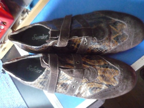 Semler flacher schuh braun - schuh,