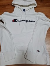 Champion Hoodie Weiß M