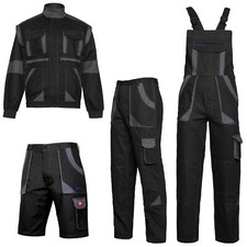 Arbeitshose Latzhose Arbeitsjacke Shorts Herren Weste 100% Baumwolle Gr. 44 - 64