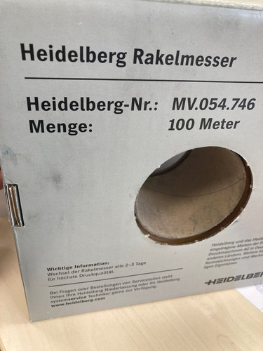 Heidelberg doctor blades - doctor,