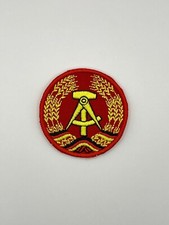 DDR Wappen Aufnäher Patch - Rundes Sammlerstück