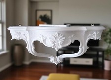 Wandkonsole Weiß Wandablage