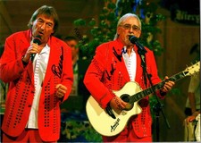 Original Autogramm Die Amigos  /// Autogramm Autograph signiert signed si 329127