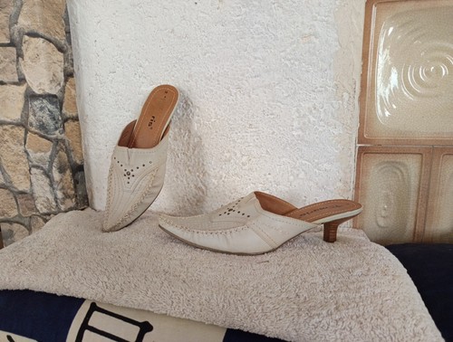 Tamaris leder clogs - gr.,