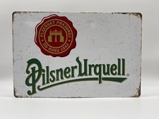 Blechschild pilsner urquell - blechschild,