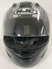 HJC Black Silver Gray Helmet