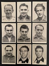 OK - Fußball-Weltmeisterschaft 1954 - 9 Spielerporträts Deutschland