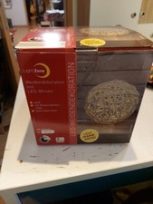 weidendekoration mit led birnen