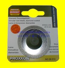 PROXXON 28012 diamantiertes Sägeblatt Durchmesser 50mm für KS230 FKS FET - NEU
