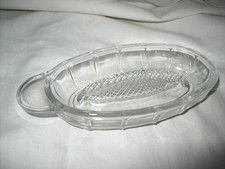 Glasreibe Obst-Apfelreibe Gewürzreibe Babynahrung Glas/Pressglas Reibe