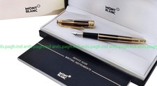Refurbished # Montblanc Meisterstück Solitaire Gold & Black Fountain Pen - 35...