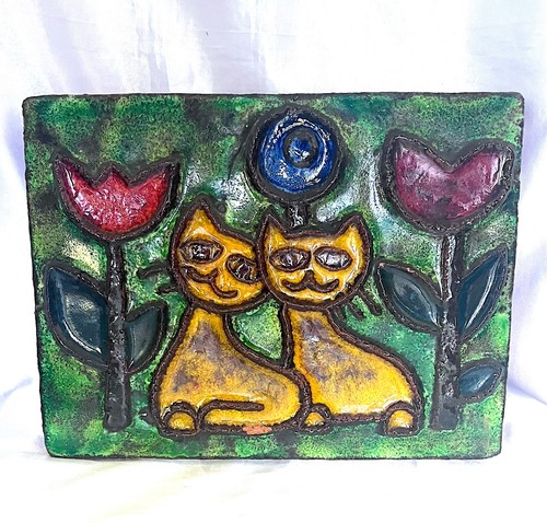 Reliefbild wandplatte keramik - reliefbild,
