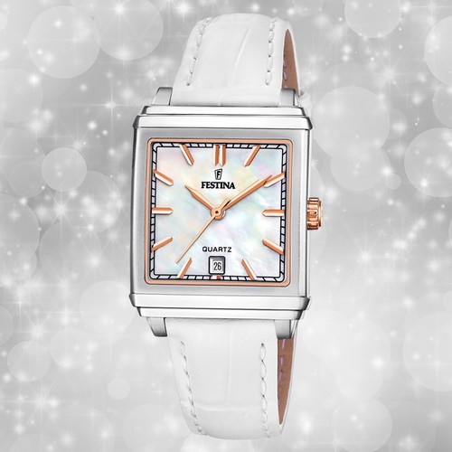 Festina damenuhr leder - festina,