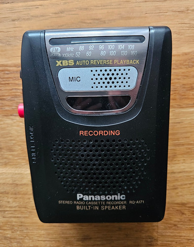 Panasonic a171 stereo radio - panasonic, rq-a171