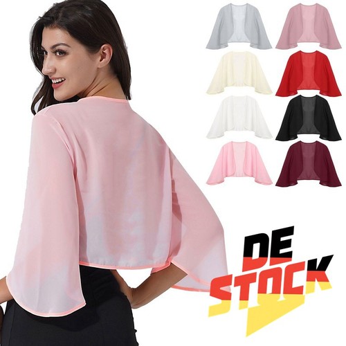 Damen chiffon blazer - chiffon,