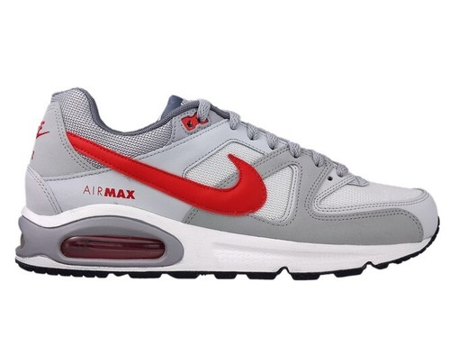 Nike air max command - nike, weiß/rot