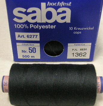 Nähgarn saba amann 003 - saba, 0,003