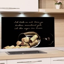 Küchenrückwand ESG Glas