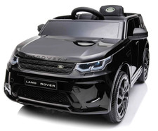 Kinderauto elektrisch – Range Rover Discovery Sport 12V, Schwarz,Gummireifen TOP