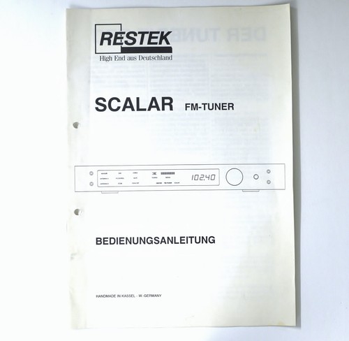 Original restek scalar - original,