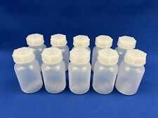 Laborflasche 100 mL weithals PE-LD mit Verschluss 10 Stück Labor Laborzubehör