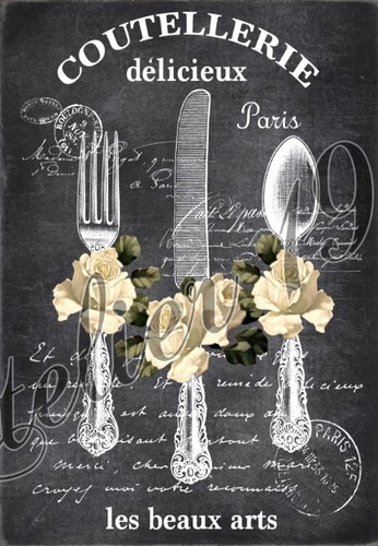 BÜGELBILD-Vintage-Shabby-Nost