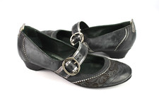 MJUS Gr.39 Damen Halbschuhe Ballerinas Slipper Loafers  Leder  TOP   i 583