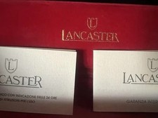 LANCASTER Uhrbox Rotes Samt