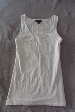 Longshirt Top weiß Shirt XS