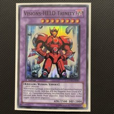 Yu-Gi-Oh VISIONS-HELD TRINITY, SUPER RARE, GENF-DE091, 1. AUFLAGE