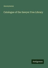 Anonymous | Catalogue of the