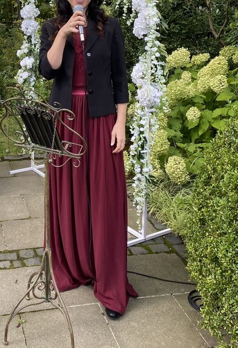 Abendkleid bordeaux abiball - bordeaux,,