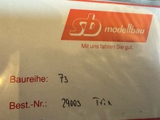 SB Modellbau Motor ++ Baureihe 73 ++ Best Nr 29003 Trix