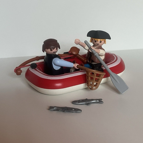 Playmobil angler schlauchboot - playmobil,