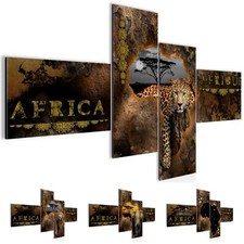 Wandbilder Afrika Karte Modern Wohnzimmer Schlafzimmer Bild Deko Abstrakt