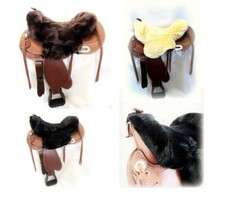 Westernsattel Sitzfell -